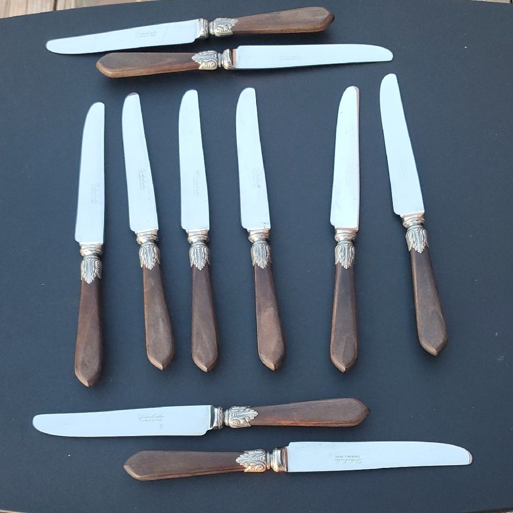 Delarboulas Coutelier & Thiers - Set Of 10- Knifes